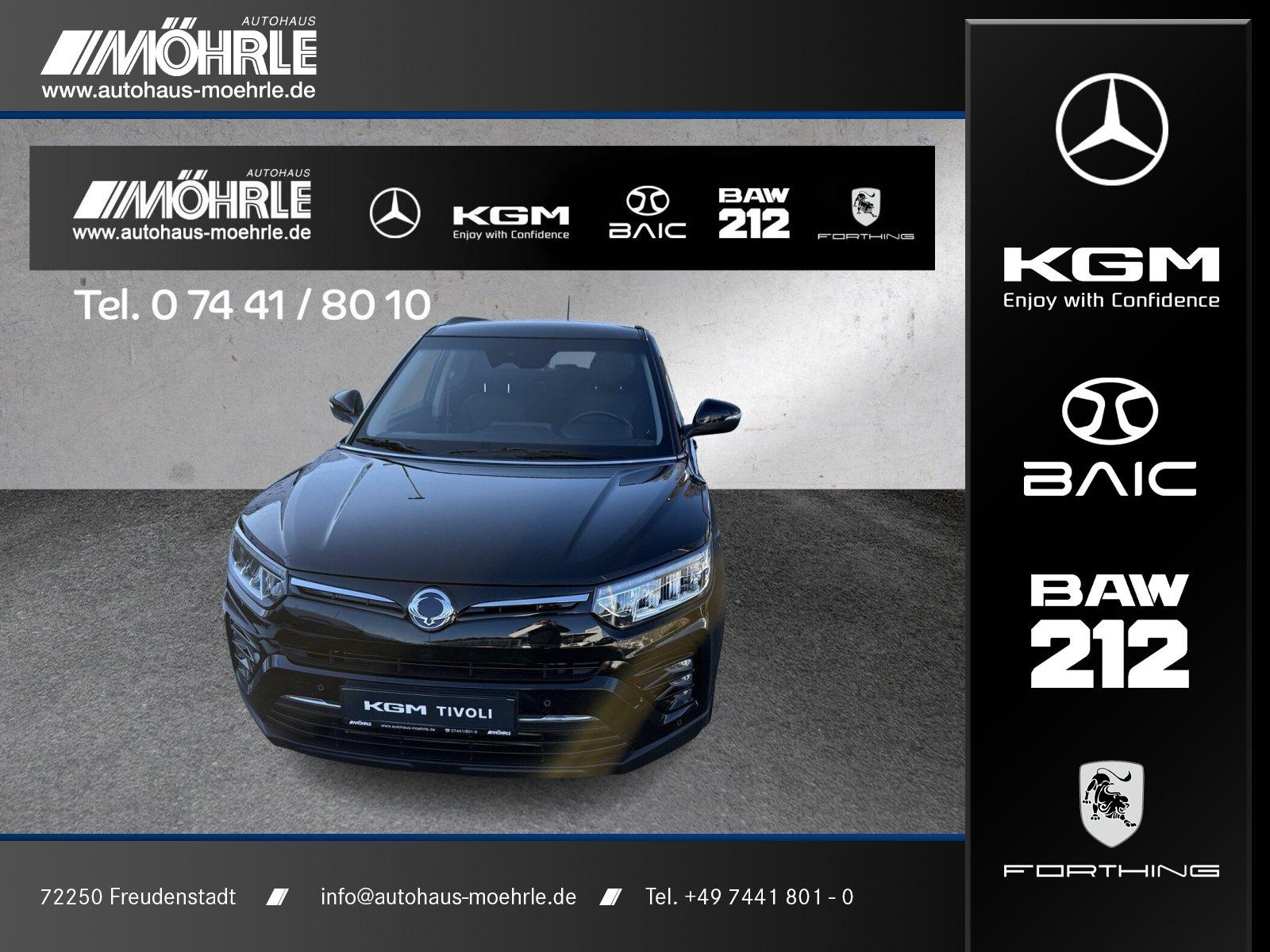 KGM Tivoli 1.5 P Blackline LED 18 Zoll Kamera Navi