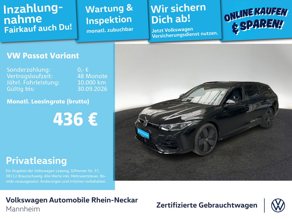 Passat Variant 2.0 TDI R-line DSG GAR 2030 Navi