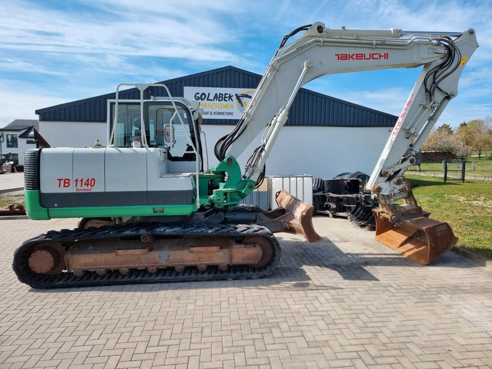 Takeuchi TB1140 Series 2/ Powertil/ 3 Löffel