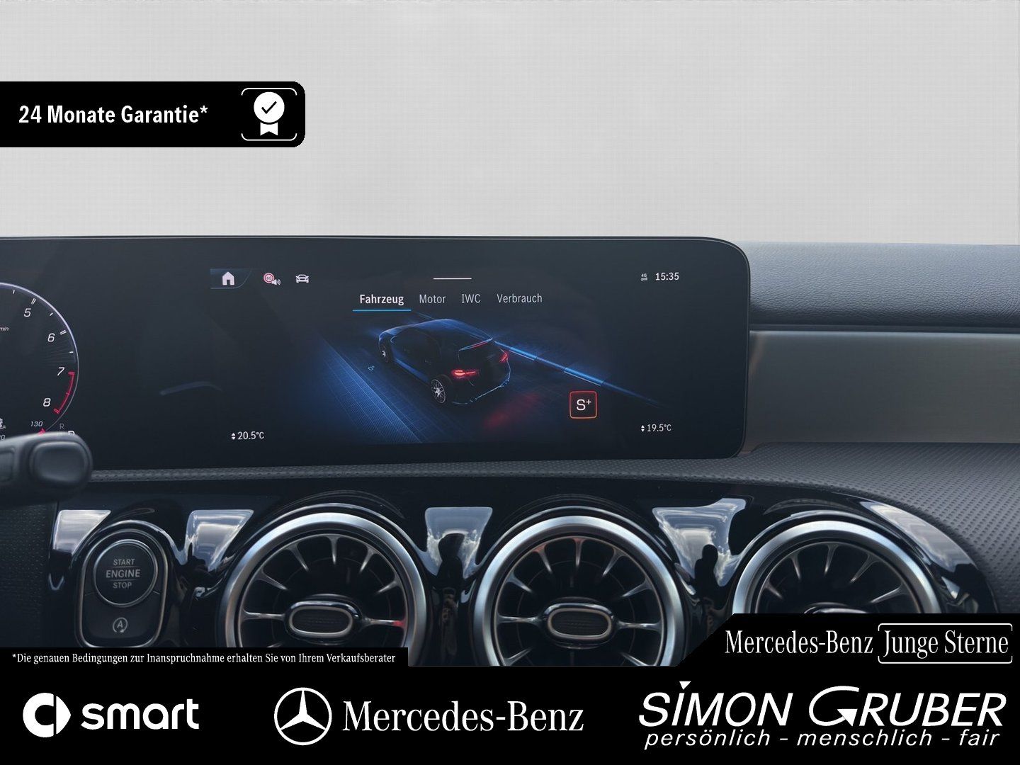 Fahrzeugabbildung Mercedes-Benz A 45 S 4M AMG Night Pano Burm HUD MBeam 360 Memo