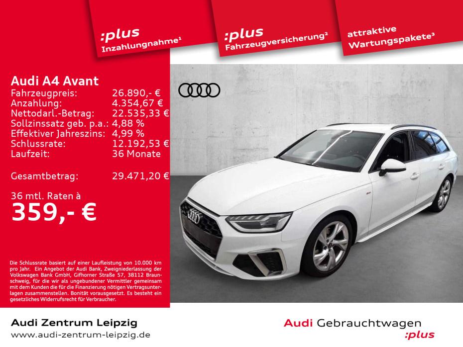 Audi A4 Avant 35 TFSI S line S-tr. *LED*Business*AHK*