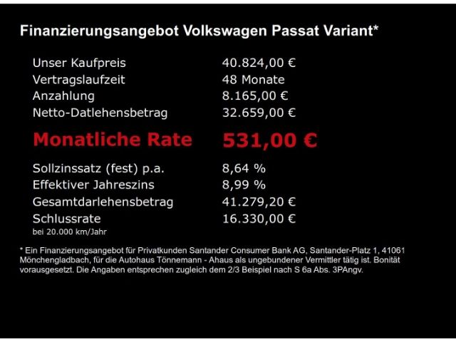 Passat Variant R-LINE TDI DSG+MATRIX-LED+AHK+NAV