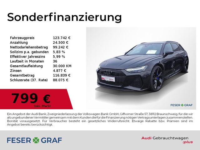 Audi RS6 Avant Keramik,Pano,Standhzg,HUD,B&O,4xSHZ