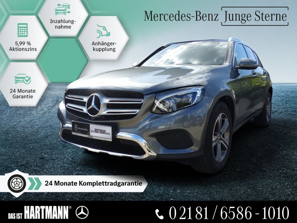 Mercedes GLC 220 2017, 2.1D dīzelis, Automāts, SUV/Apvidus, Pelēks — Latvijā