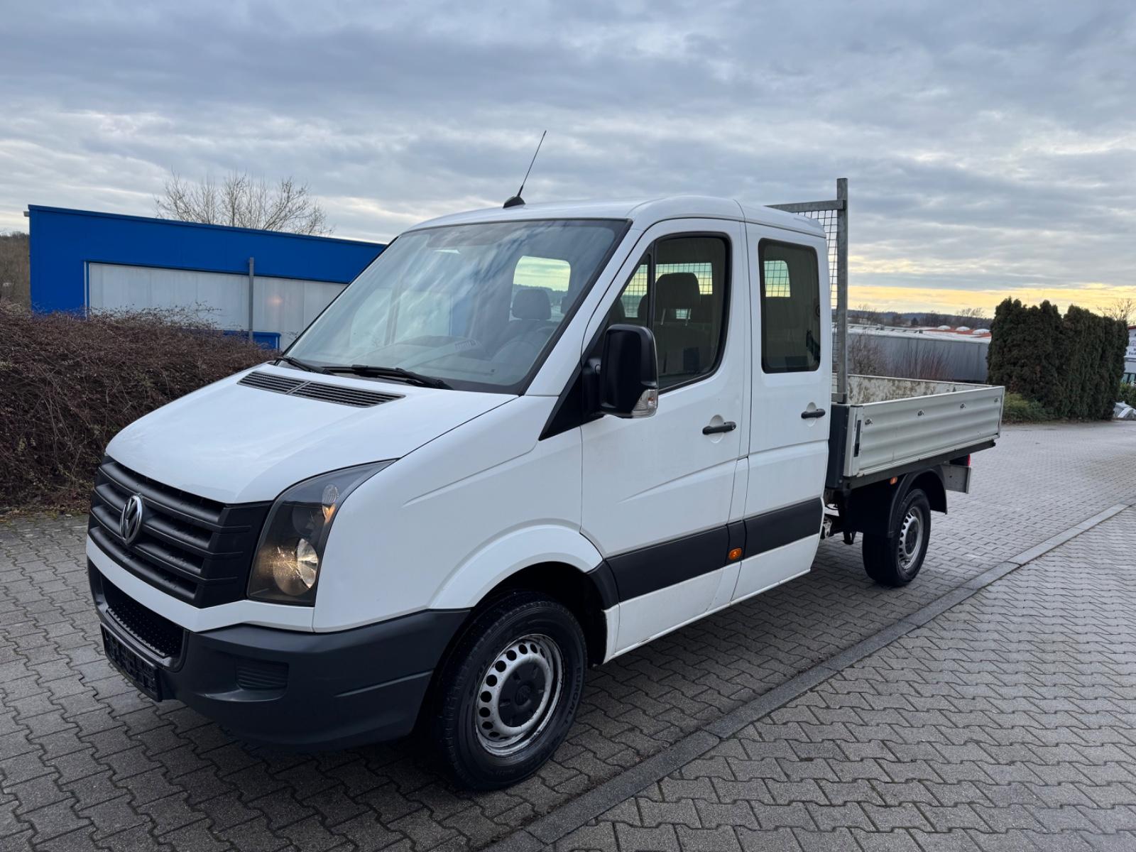 Volkswagen Crafter Doka Pritsche Lang Klima 7-Sitzer EU-6