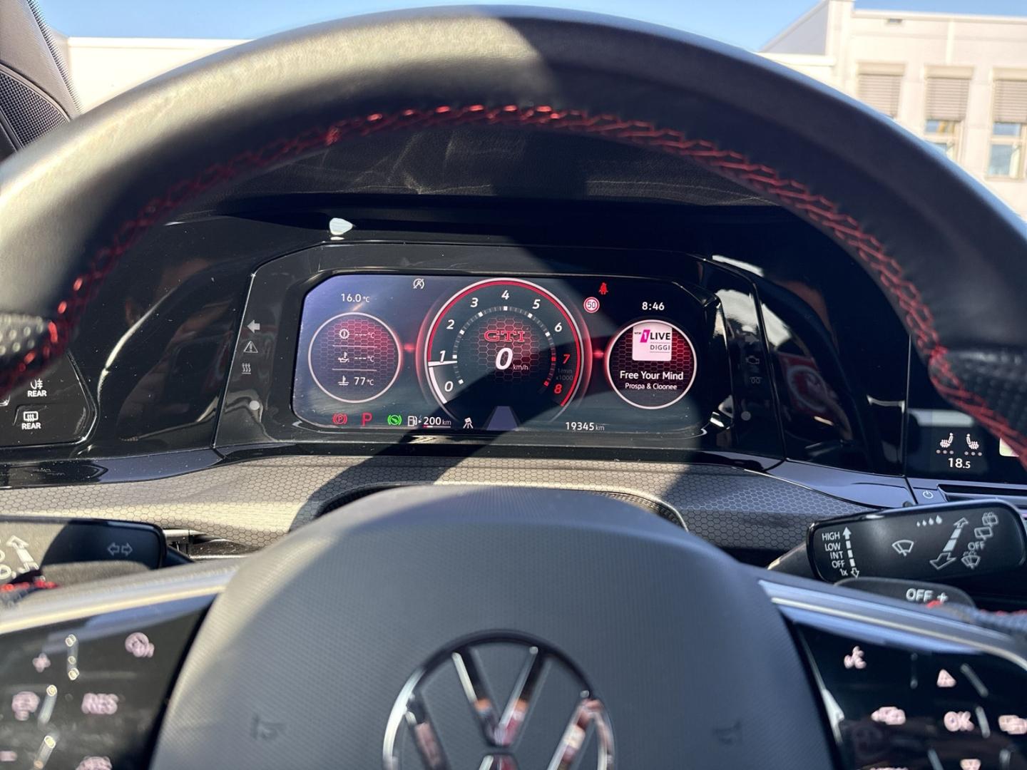 Volkswagen Golf GTI Clubsport 2,0 TSI DSG 19''Estoril Kamer, миниатюра 13