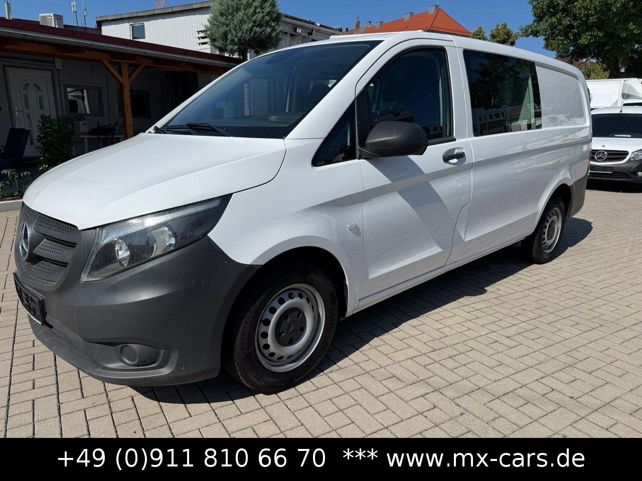 Mercedes-Benz Vito 110 CDi lang Doka Mixto 6 Sitze Klima