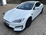 Tesla Model S Plaid Carbon 1020PS YOKE P-Weiß Panorama - Tesla Model S: Plaid