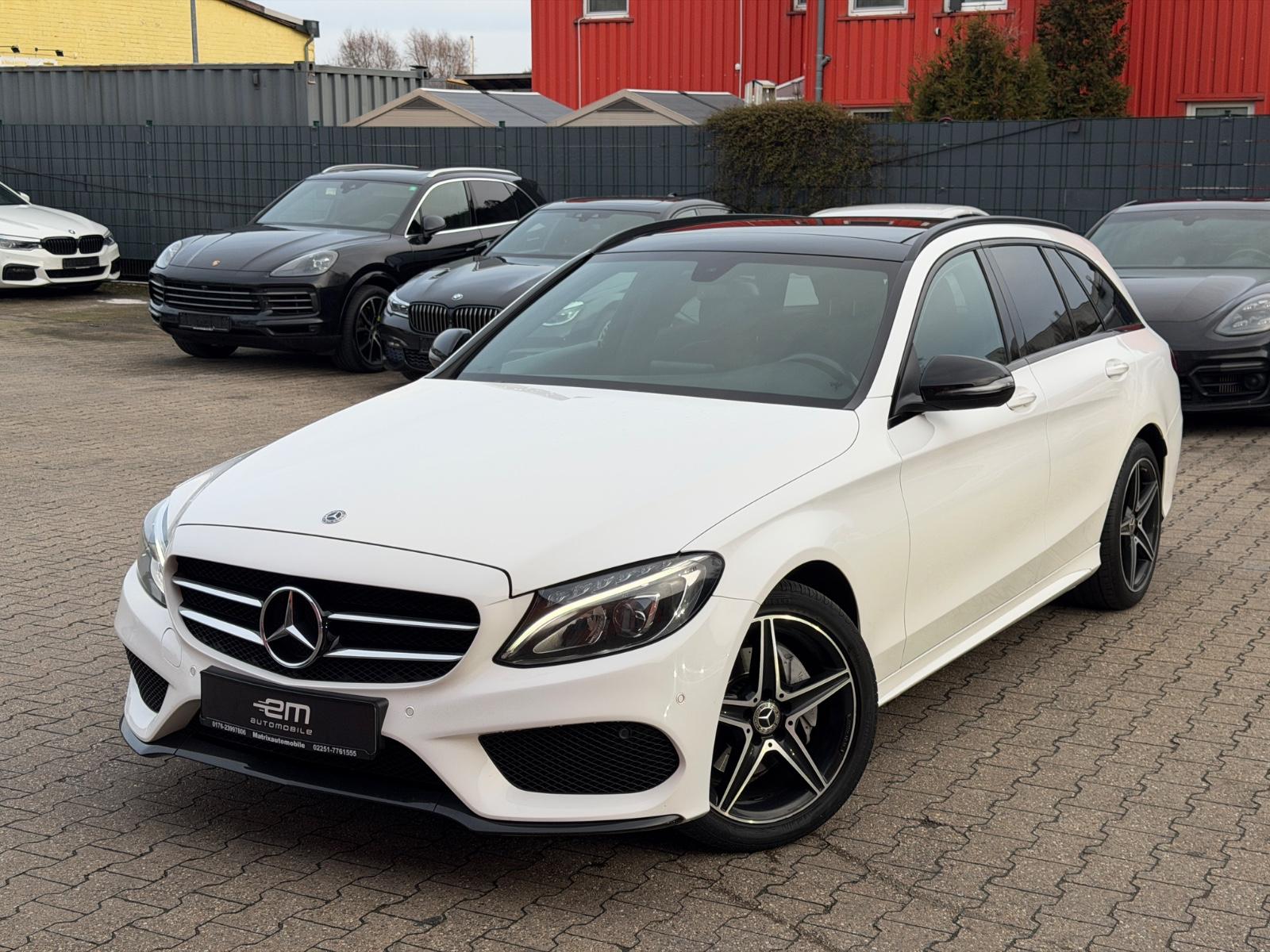 Mercedes-Benz C 200 T-Modell AMG/Pano/Leder/LED/Night