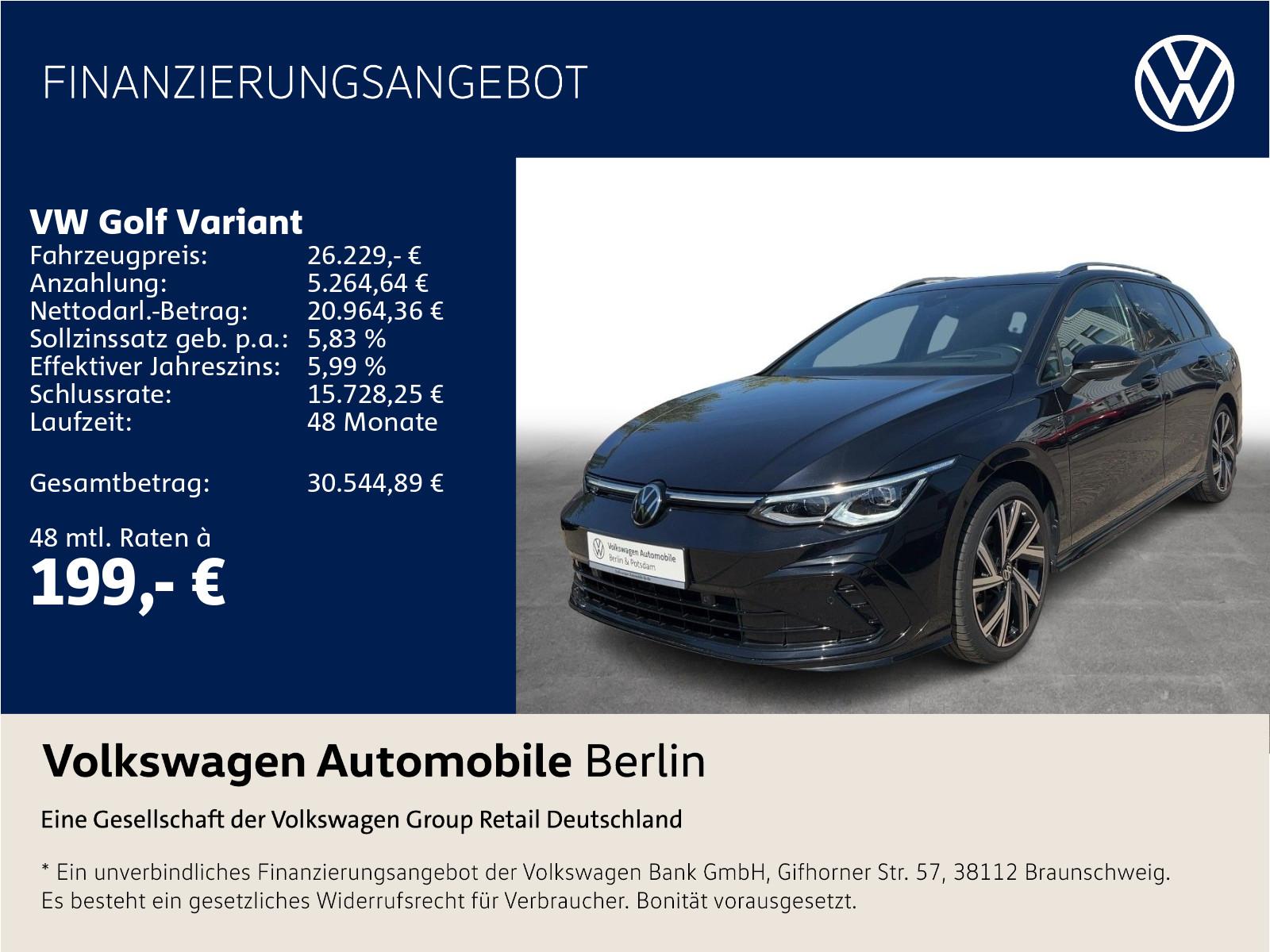 Volkswagen Golf Variant VIII 1.5 eTSI DSG R-Line Pano Navi
