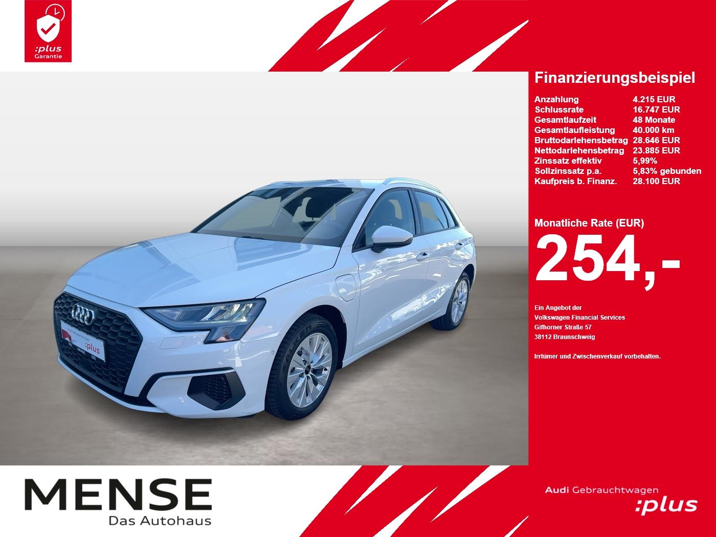 Audi A3 Sportback 40 TFSIe S tronic ACC|Navi|KlimaA
