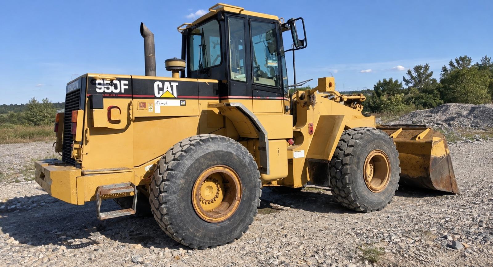 CAT 950 F II*TOP TOP * NEW TIRES*5.000 h Original
