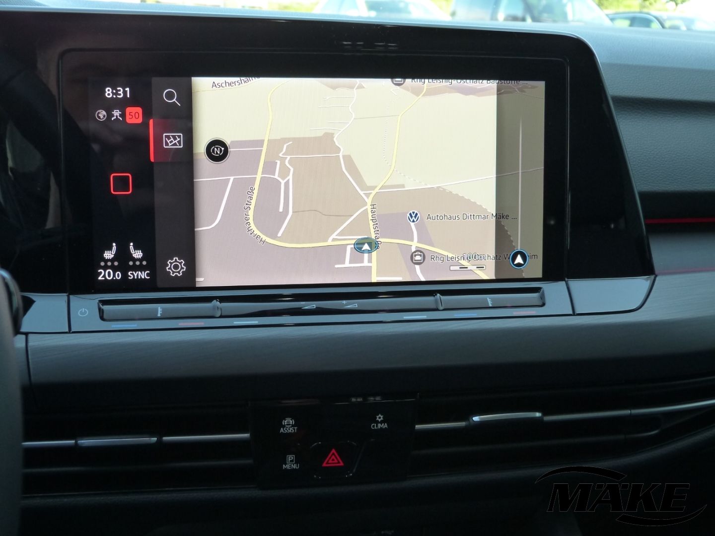 Golf VIII 2.0 TSI DSG, Style, LED, ACC, SHZ, Nav