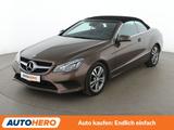 Mercedes-Benz E 200 CGI Aut.*NAVI*LED*TEMPO*PDC*SHZ* - mit Benzin-Antrieb: Braun, Cabrio