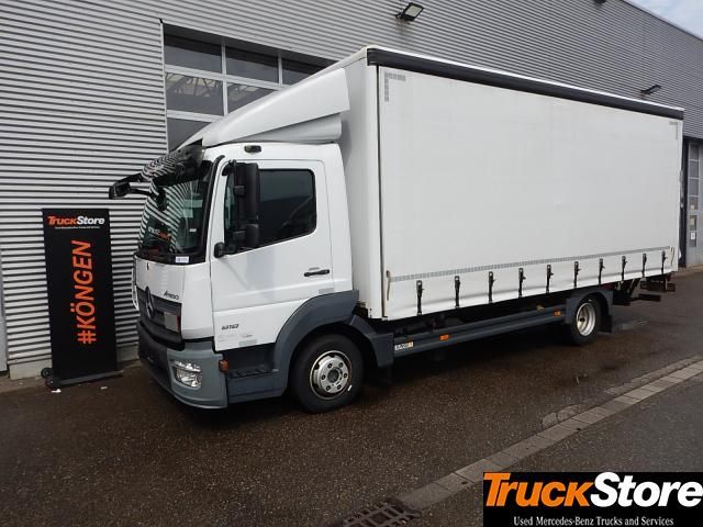 Mercedes-Benz Atego 818 L KOFFER/PLANE Curtainsider Brems-Ass