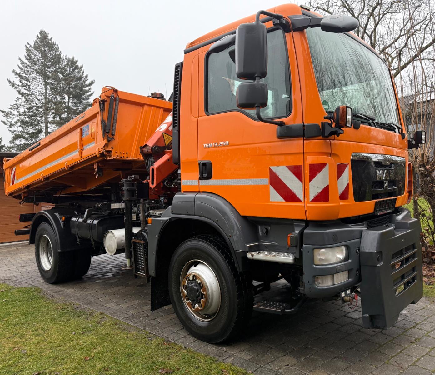 MAN TGM 13.250 BL 4x4 Allrad Kran Winterdienst