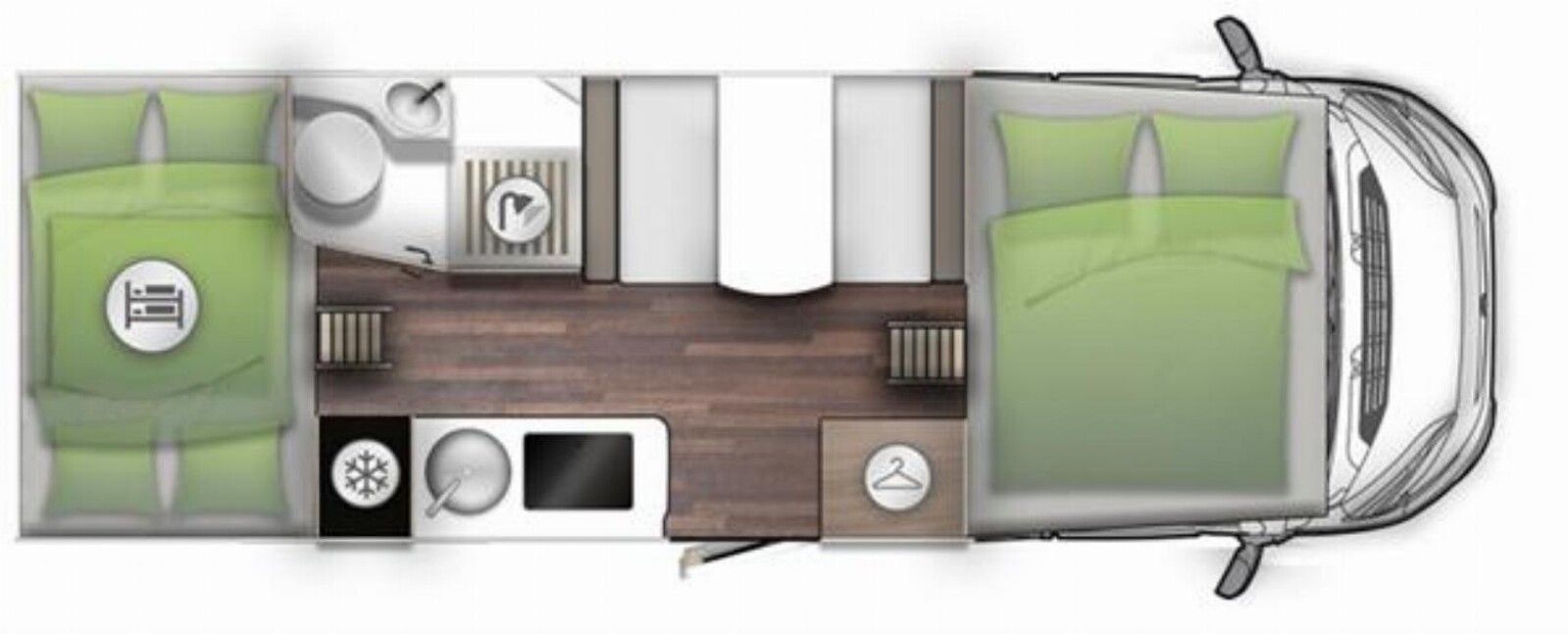 Fahrzeugabbildung Forster A 699 DVB Luftfederung Sat/TV Solar Markise