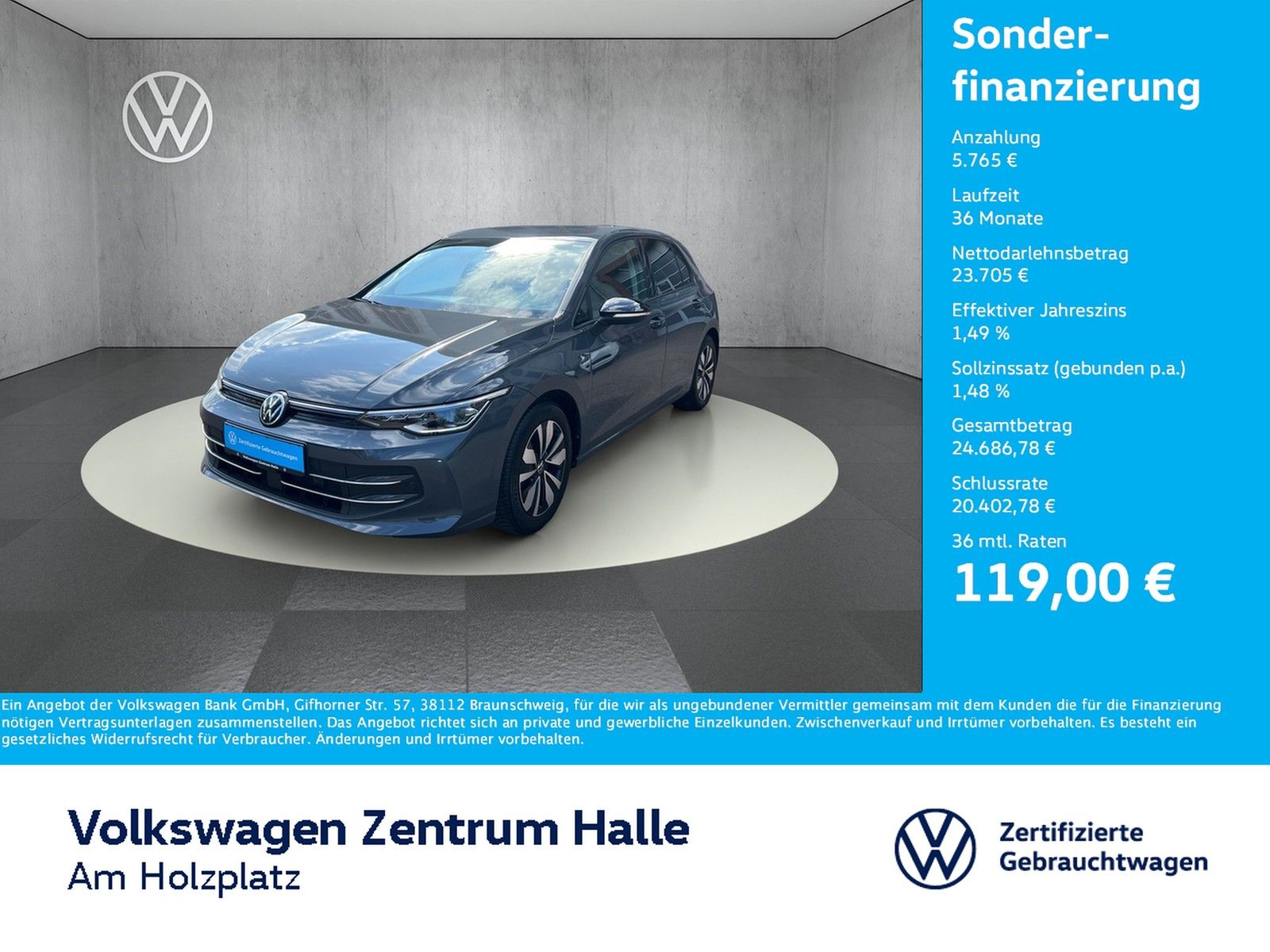 Volkswagen Golf VIII 1.5 eTSI Goal DSG foto 1
