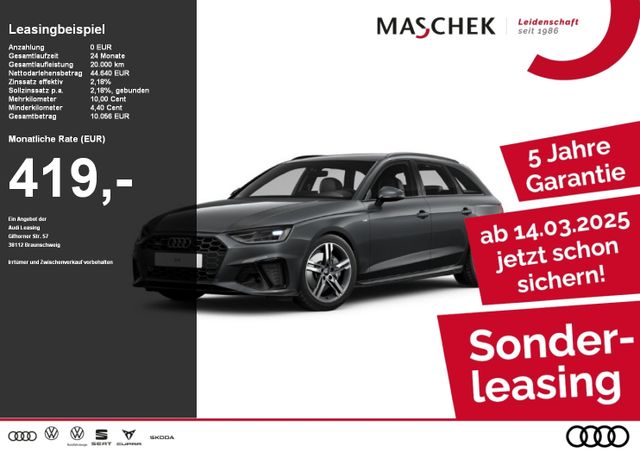 Audi A4 Avant S line 40 TDI quat BlackEd Naviplus Led