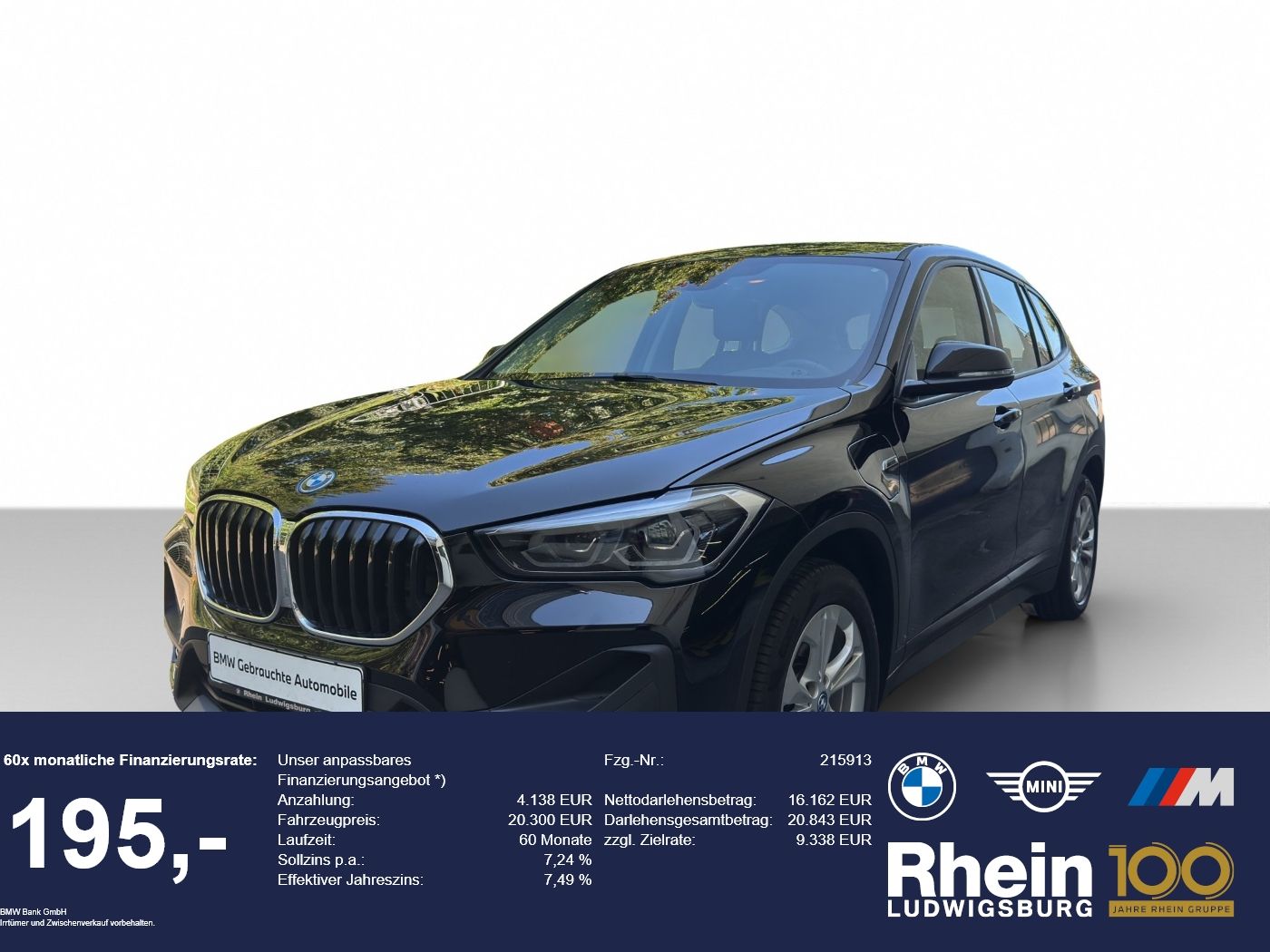 BMW X1 xDrive25e LED Navi PDC Klima