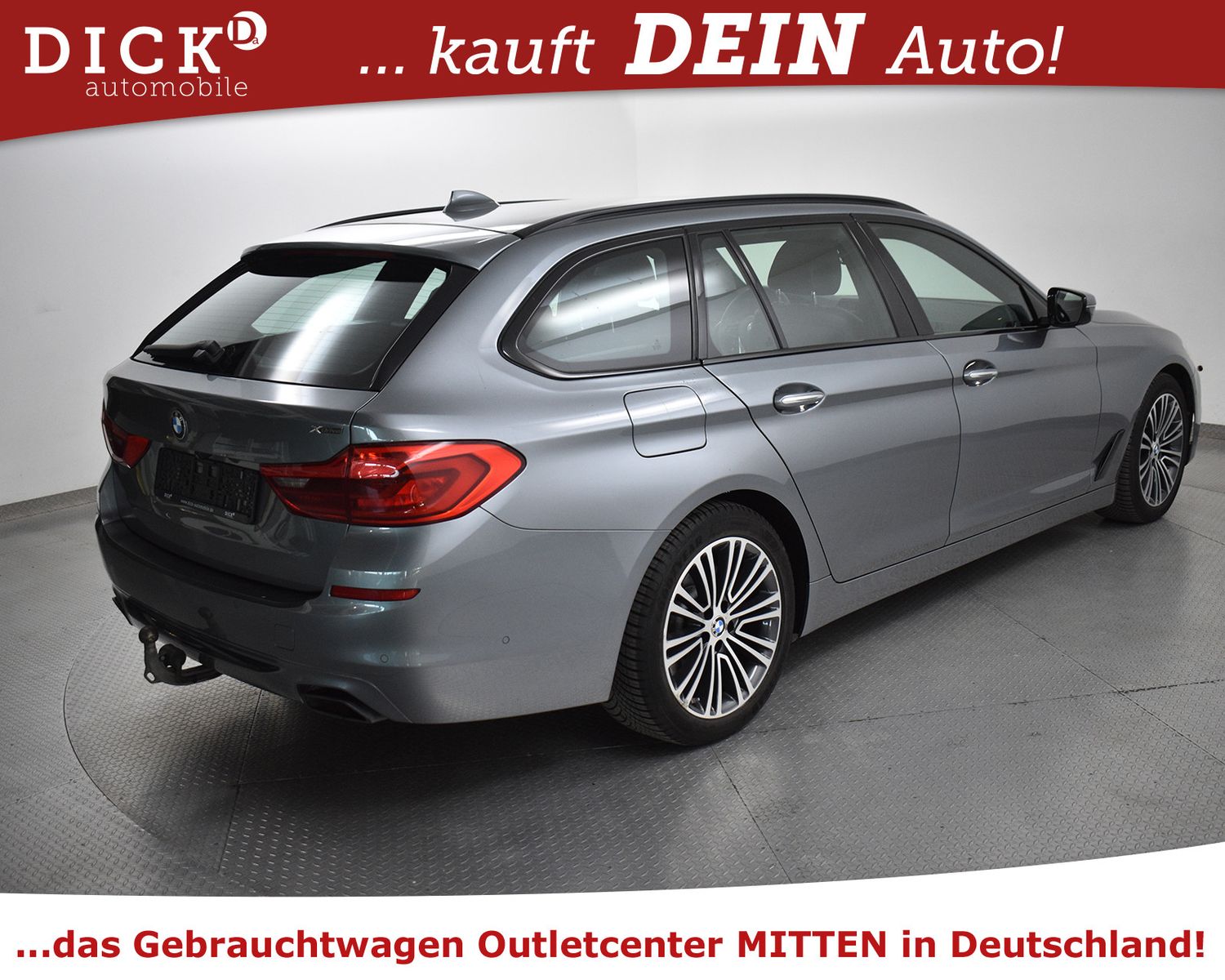 BMW 540i xDr Sport Line NAVI+KAM+LED+AHK+4X SHZ+M18" - Image 7