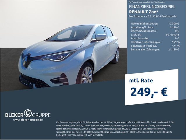 Renault ZOE Experience Z.E. 50 R135 Kaufbatterie