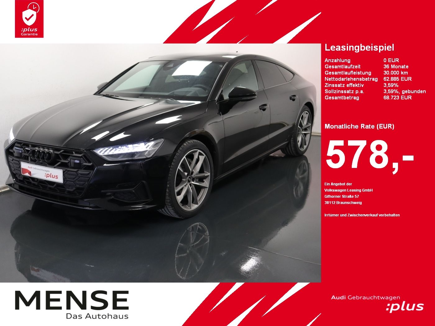 Audi A7 Sportback 55 TFSI quattro S tronic Matrix|AHK