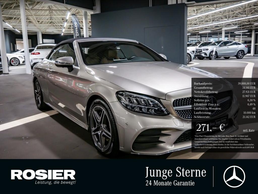 Mercedes-Benz C 300 d Cabriolet AMG Sport AHK LED 360° NAVI