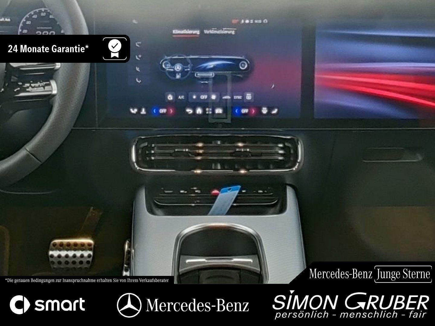 Fahrzeugabbildung Mercedes-Benz CLA 250+ SB AMG+ Superscreen Burm 400/800V AHK
