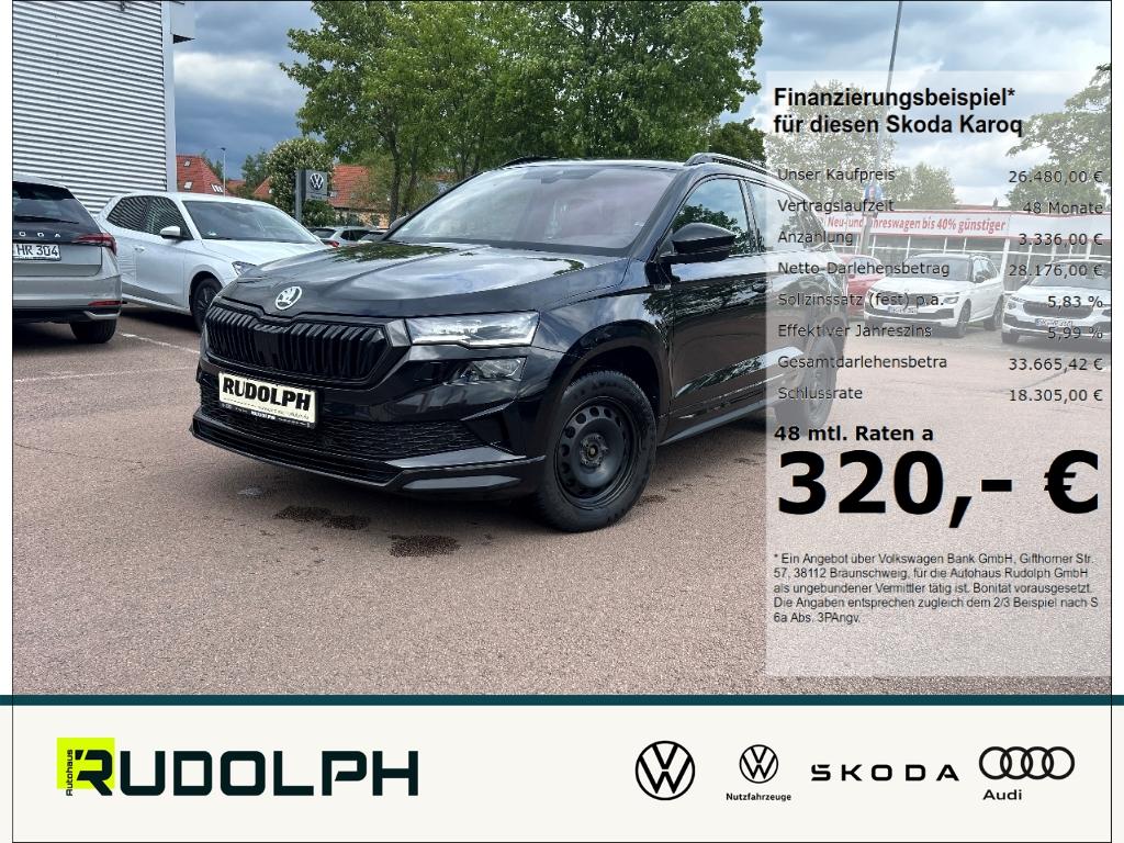 Skoda Karoq 1.5 TSI Sportline Matrix ACC Kamera Navi S