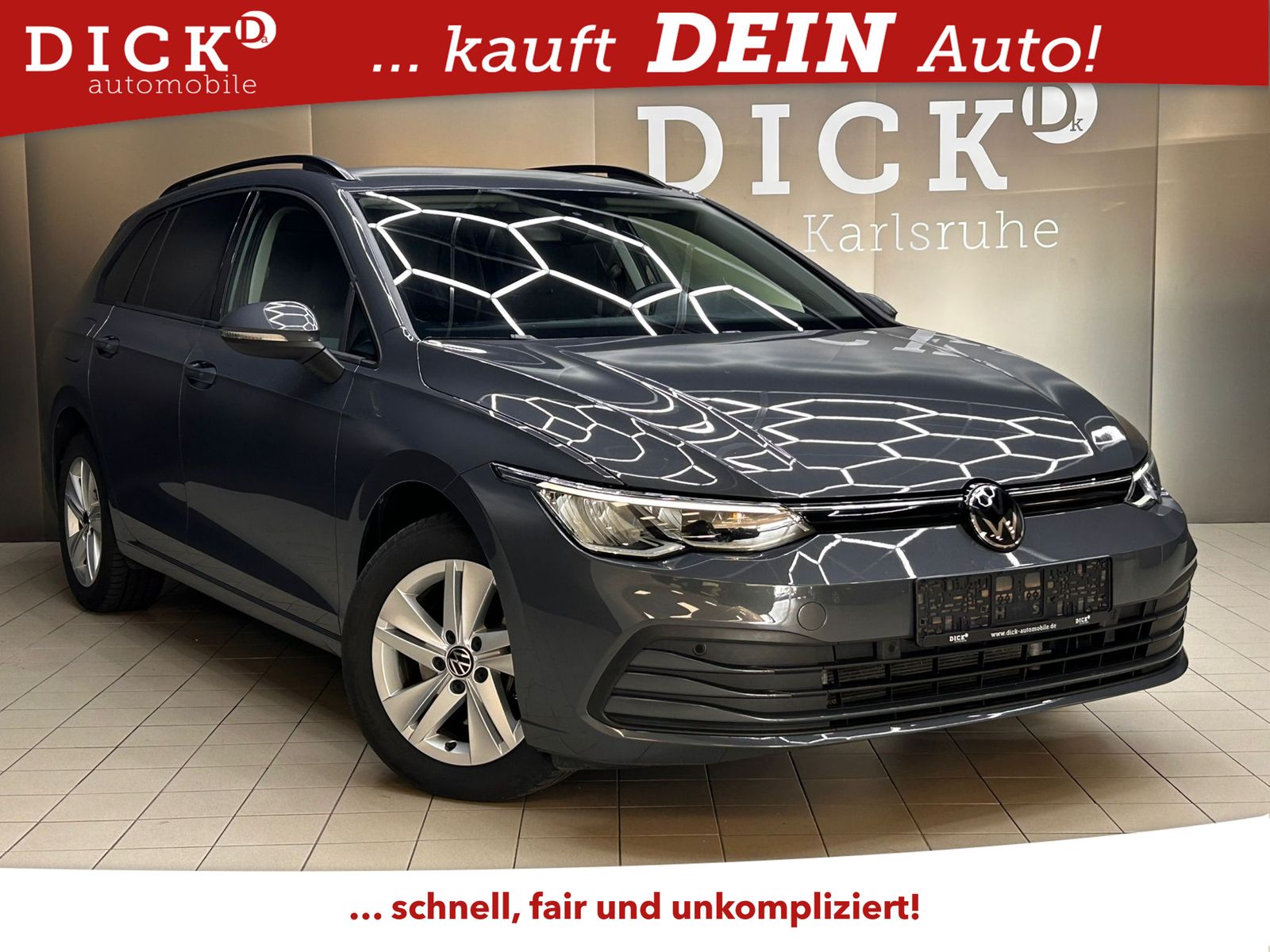 Fahrzeugabbildung Volkswagen Golf VIII Life 2,0TDI DSG VIRTU+LED+SHZ+NAVI+ACC