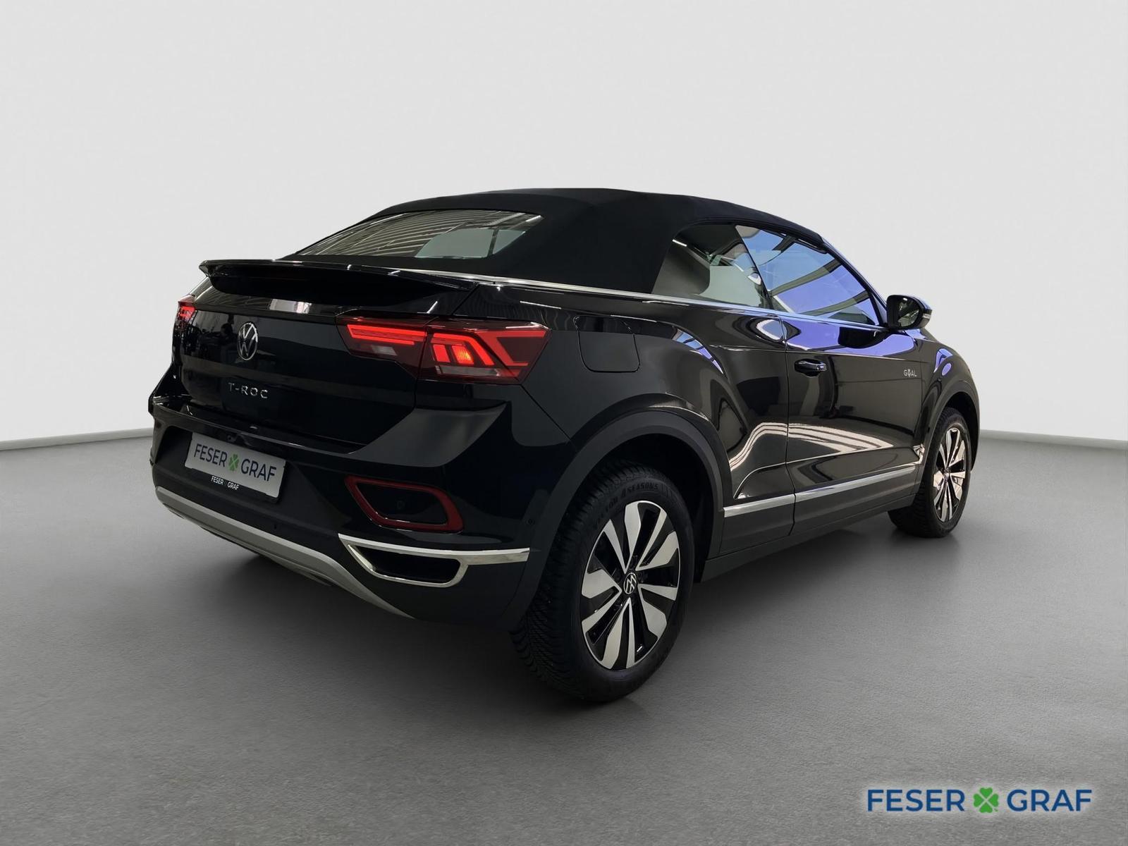 Volkswagen T-Roc Cabrio GOAL 1.0 TSI RFK Navi SHZ LED ACC, миниатюра 6