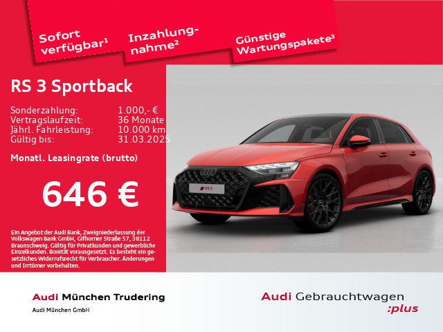 Audi RS3 Sportback S tronic Assistenzpaket Fahren + P