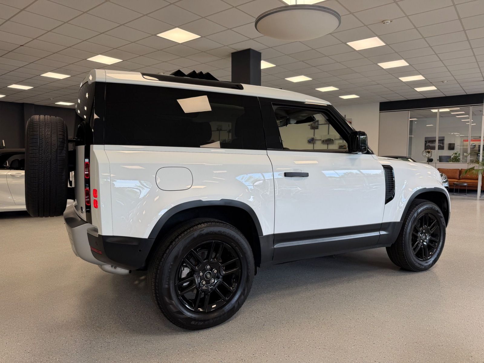 Land Rover Defender 90 3.0 D200|Faltdach|AHK|Design-P.|360° foto 11