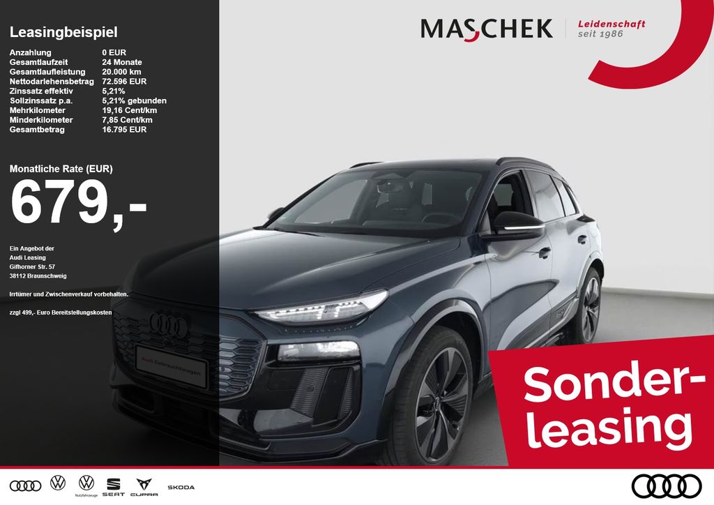 Audi SQ6 e-tron HUD Pano LM21 360° Memory Lenkh Sport