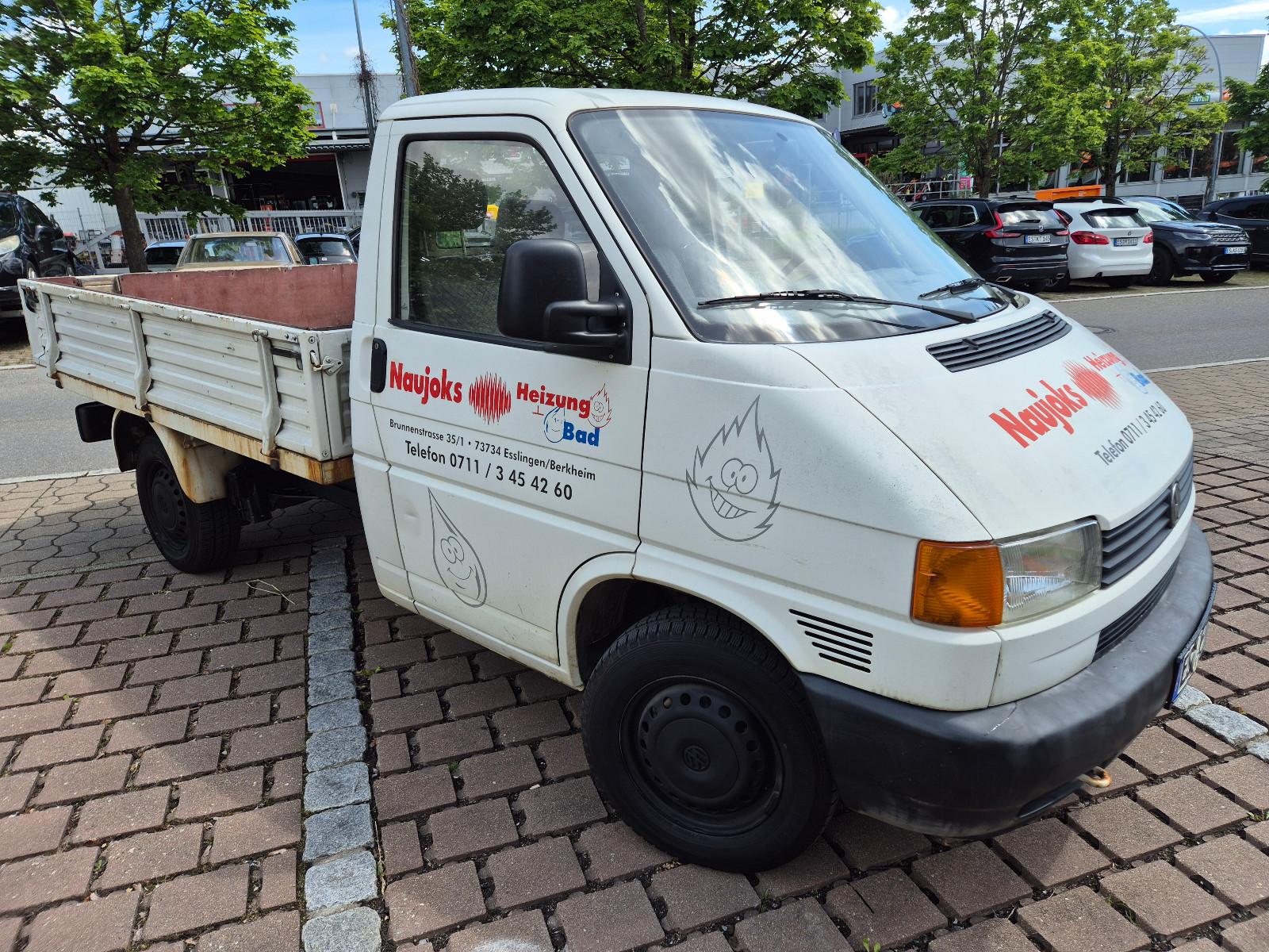 Volkswagen T4Pritsche LKW ZULASSUNG AHK 2HD TÜV NEU 08.2028