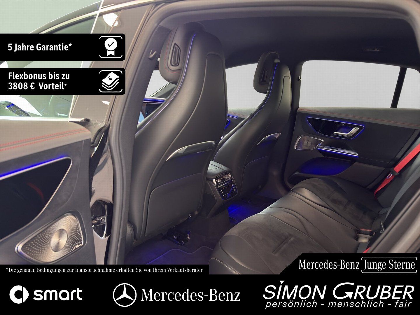 Fahrzeugabbildung Mercedes-Benz EQE 500 4M AMG Hyper Airmatic HUD Burm Mod 2025