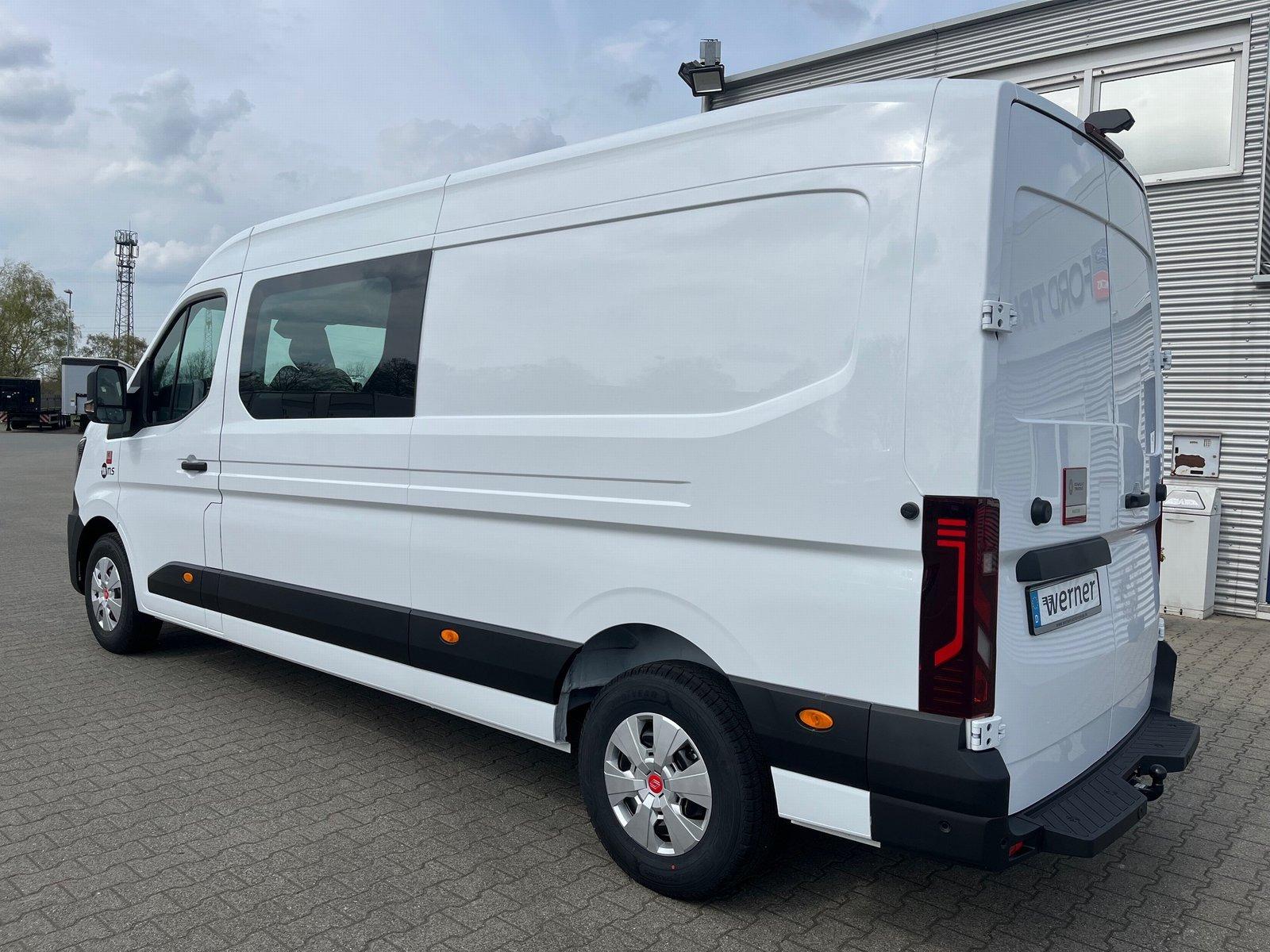 Renault Master Red 170PS DoKa 7-Sitzer CREW CAB NAVI AHK
