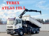 MAN TGA 26.350 * KIPPER 4,90m + TEREX ATLAS * 6x4 * - MAN M90