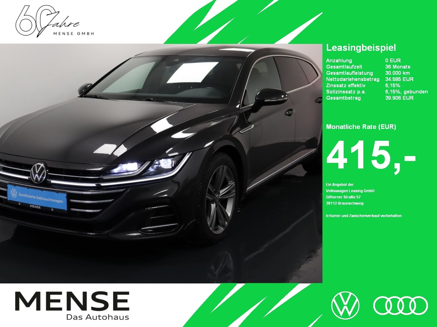 Volkswagen Arteon Shooting Brake 2.0 TDI 4Motion DSG R-Line