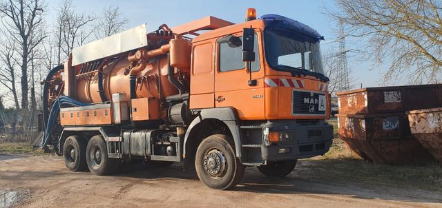 MAN F2000 27.463 6x6 Allrad Saug Druck Wasserrückgew