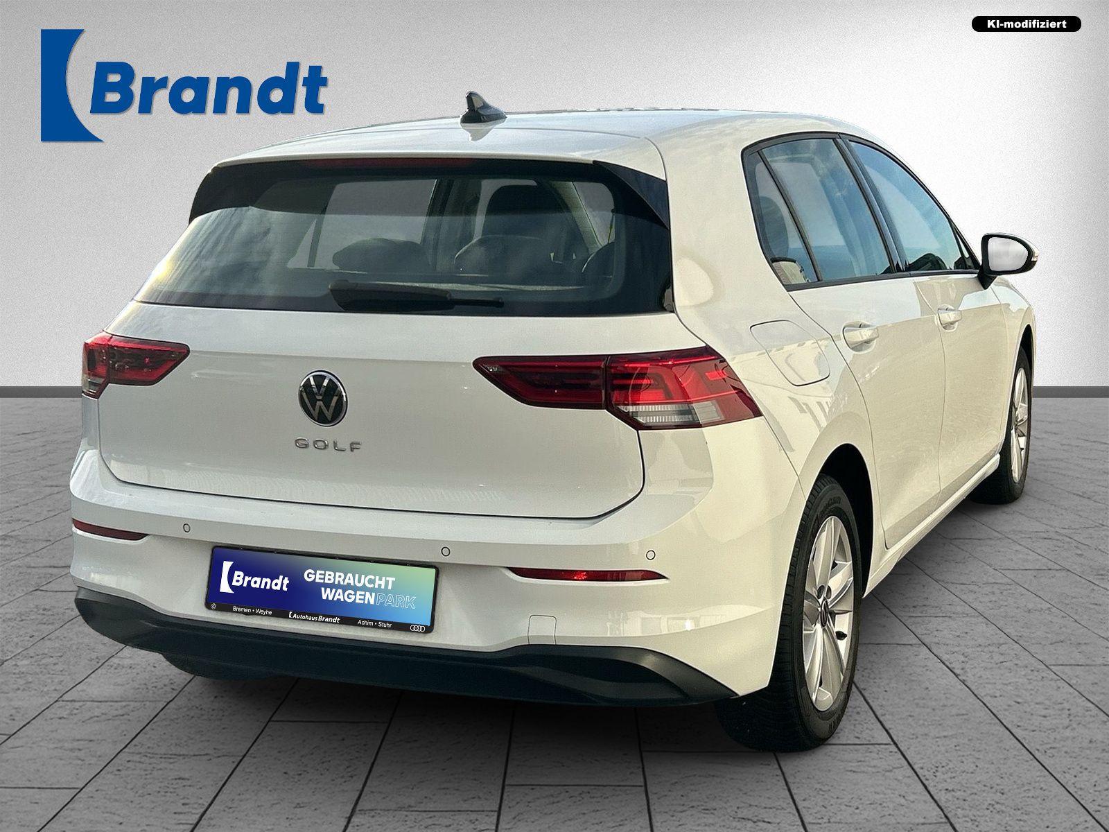 Volkswagen Golf VIII 2.0 TDI Life DSG+LED+NAVI+PDC+GJR, миниатюра 3