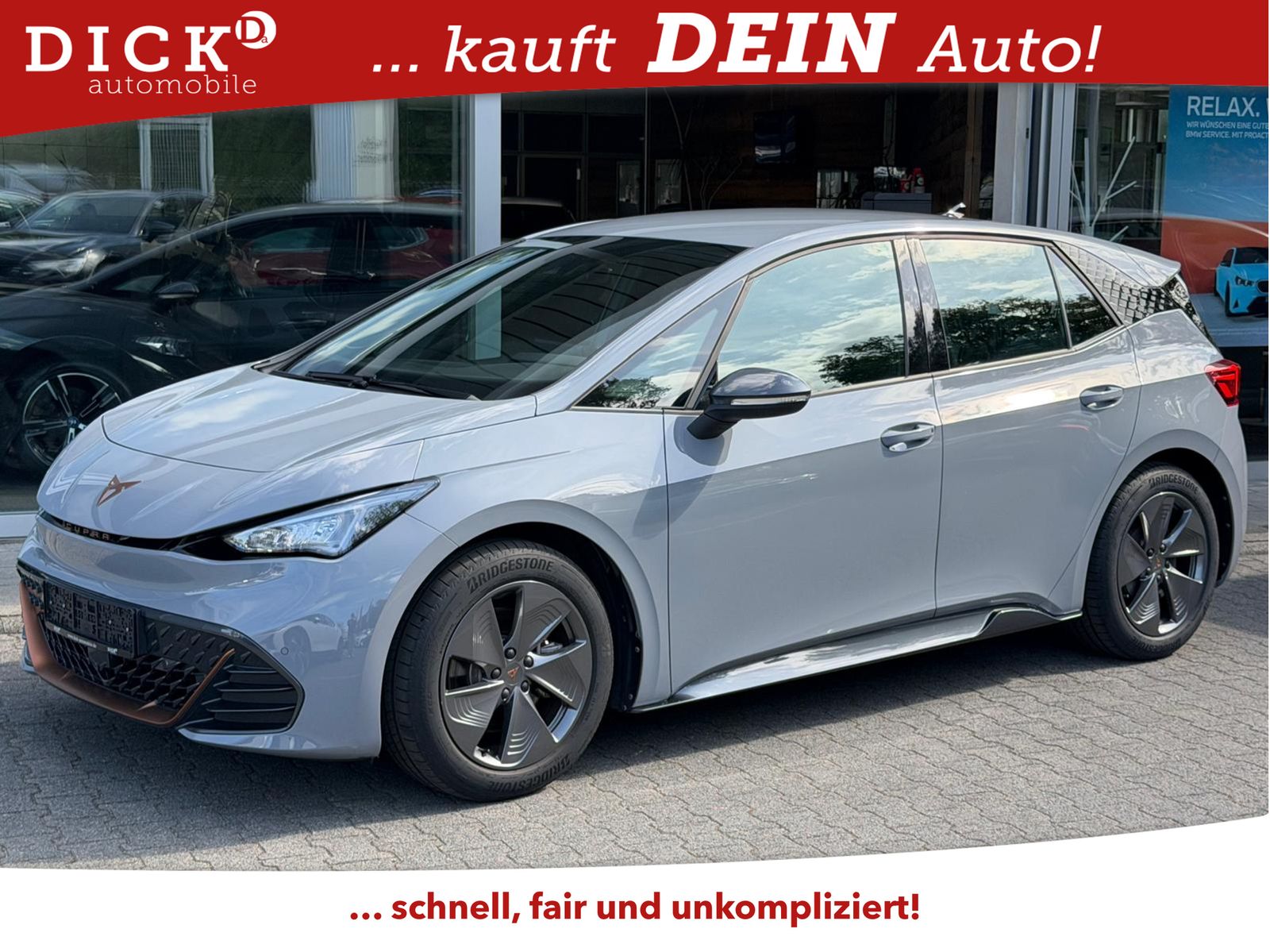 Cupra Born 58 KWH >ALCANT+LED+TEMP+MFL+PDC+CARP+DAB+