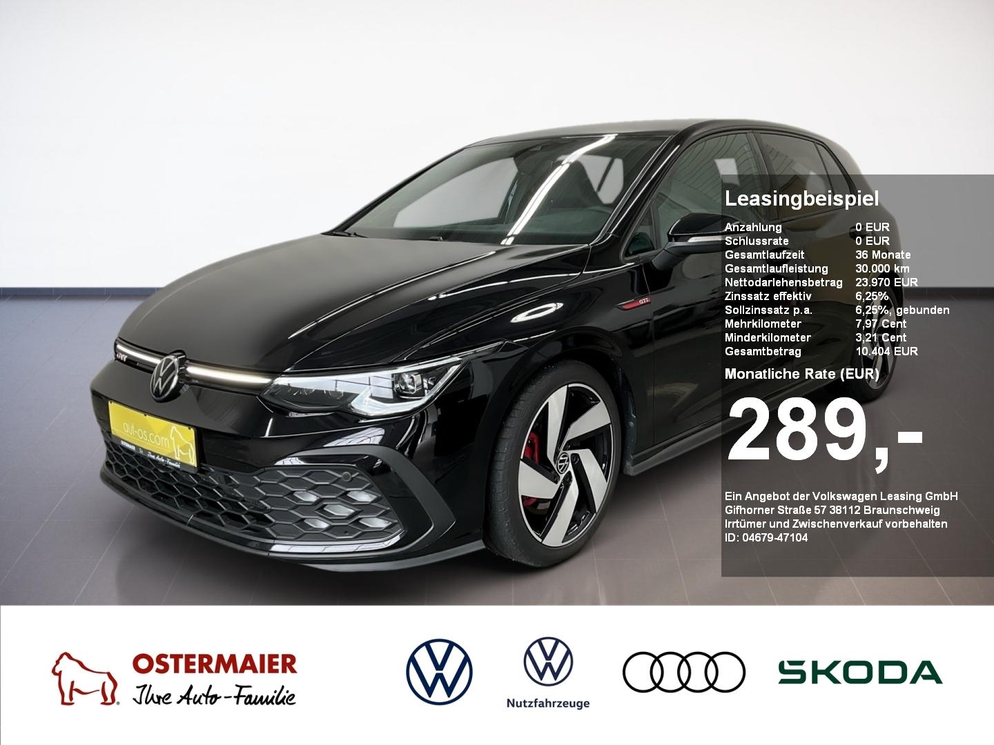 Volkswagen Golf VIII GTI BLACK STYLE 2.0TSI 245PS ACC.KAMER