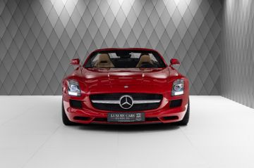 SLS AMG 6.2 V8 Roadster RED/BROWN CARBON