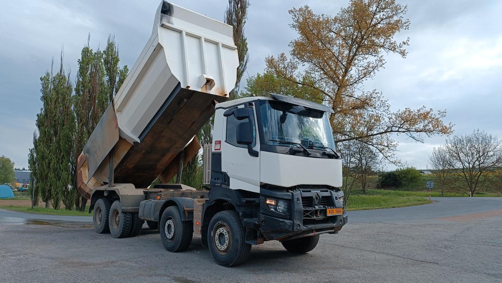 Renault K440 HD010 8x4 Kipper S1 -Damper