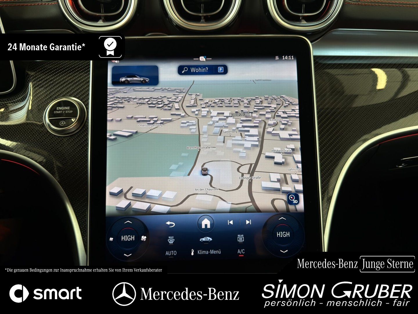 Fahrzeugabbildung Mercedes-Benz CLE 53 4M AMG Perfo Sitz Optik Standhz Night AHK