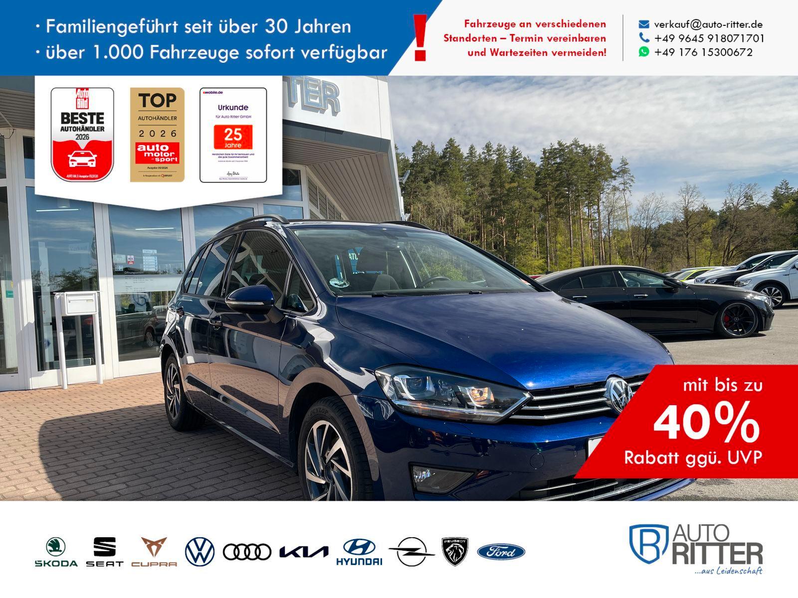 Volkswagen Golf Sportsvan SHZ+Bi-Xenon+App-Connect+Regen...