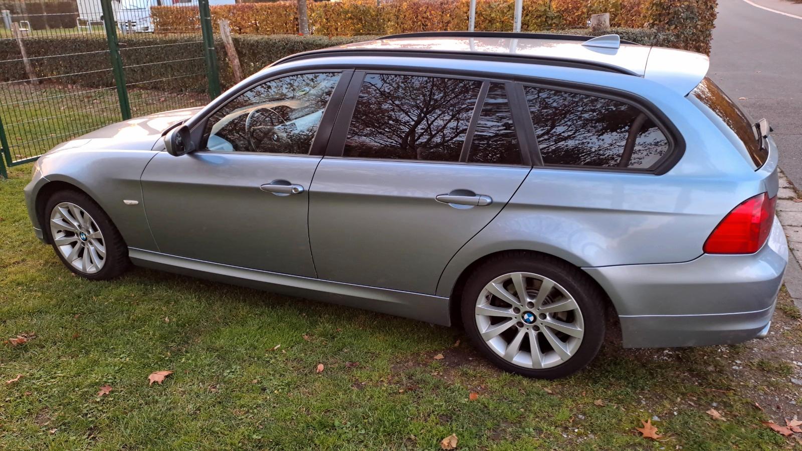BMW 318 2010 — rear view