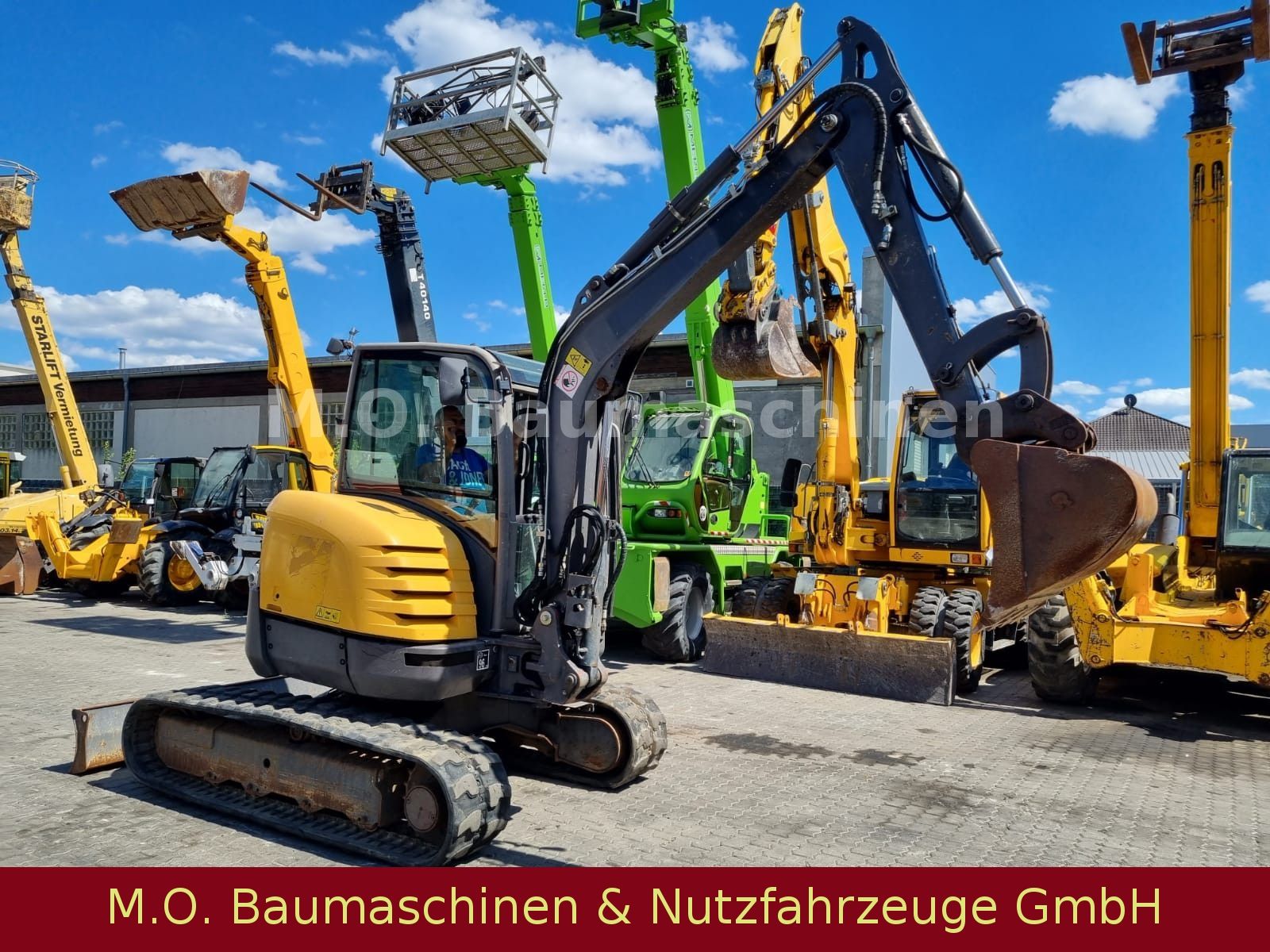 Fahrzeugabbildung Volvo ECR 48C / Hammerleitung
